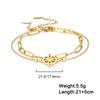 Lucktune Witchcraft Witch Knot Pendant Anklets for Women Stainless Steel Silver Color Anklet Summer Accessories Beach Jewelry