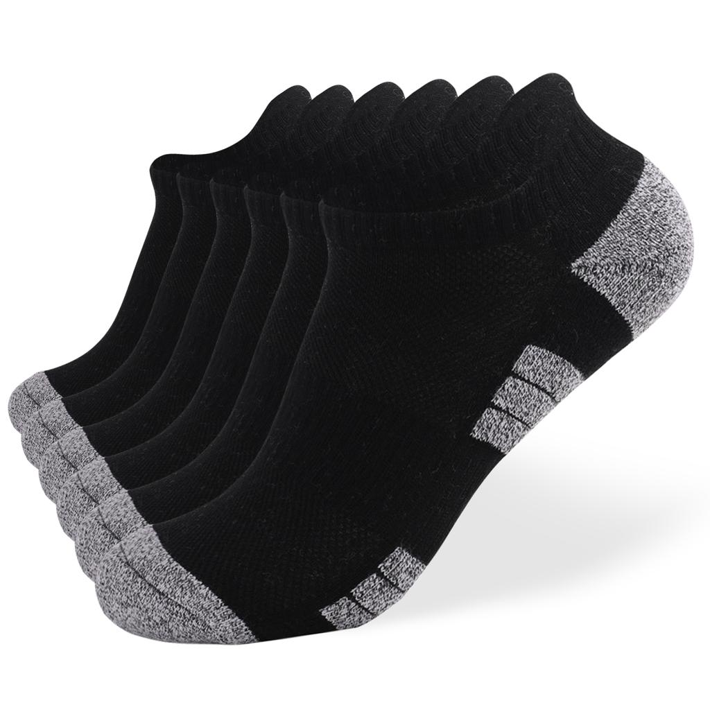 10 Pack Running Socks for Men Women Breathable Cushioned Athletic Ankle Socks Low Cut Socks Outdoor