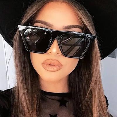 Fashion Square Style Sunglasses Woman Luxury Brand Sun Glasses Female Big Frame Classic Retro Outdoor Travel