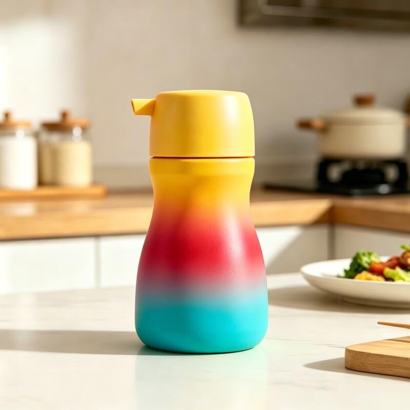 ASD 190ml Mini Glass Condiment Dispenser