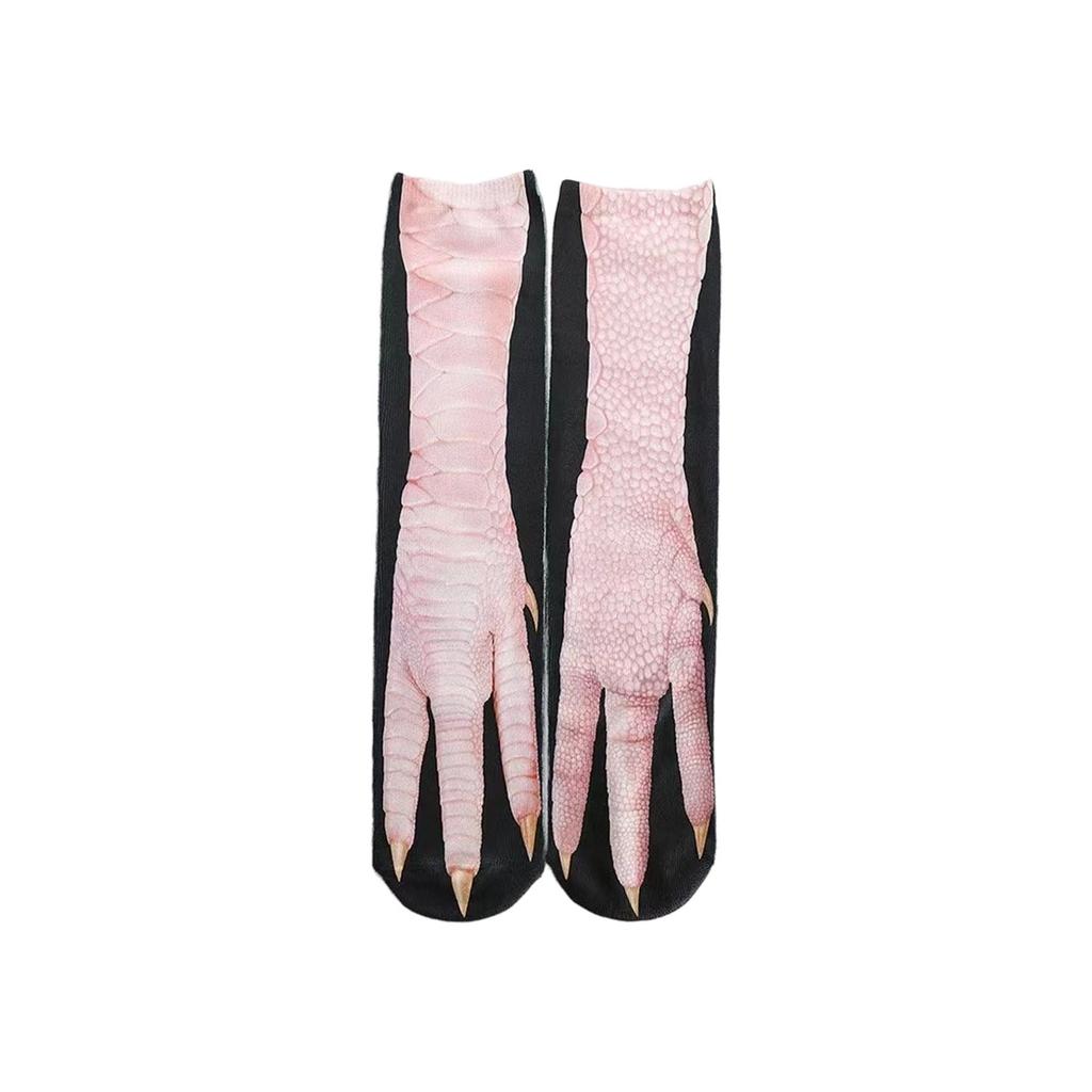 Children's Animal Socks Digital Printing Simulation Socks Fun And Funny