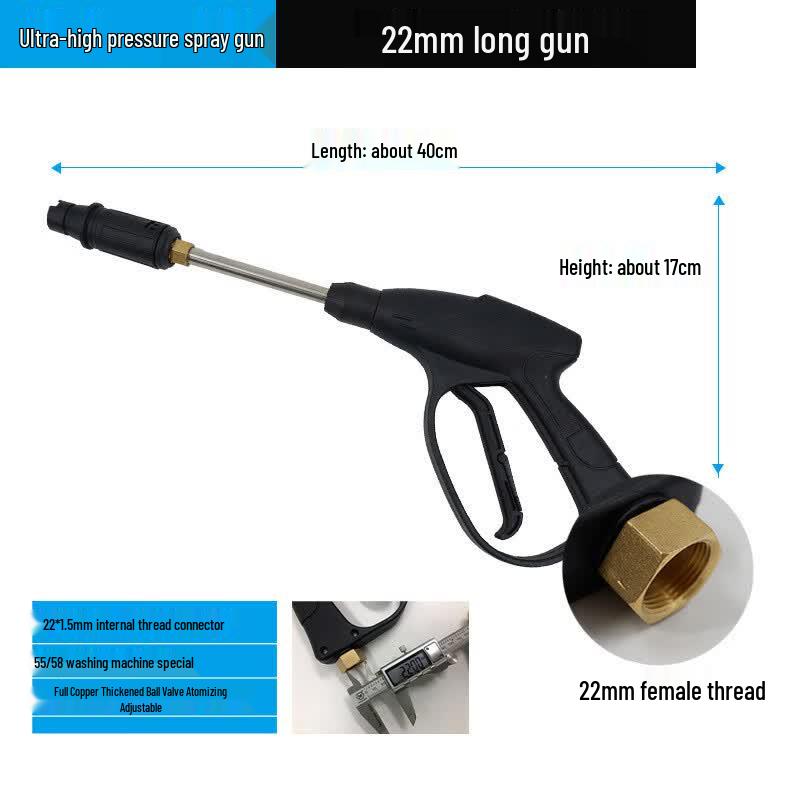 Qingwa Car Wash Machine Fan-shaped Spray Gun Nozzle