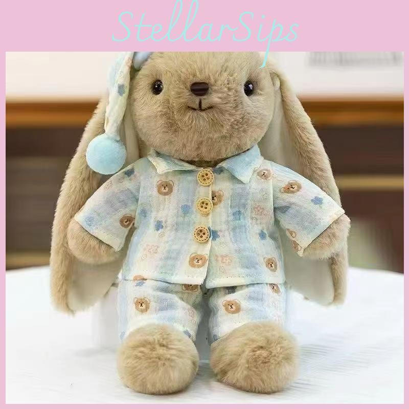 Rabbit Fragrant Cuter Plush Doll With Dress And Bow Decoration For Play Kids