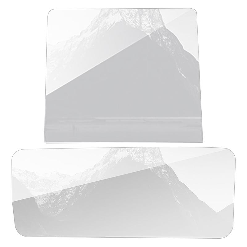 Efficientt-2 Pcs Car GPS Navigation Screen Film trument Tempered Glass Protective Film For Mercedes Benz C-Class W206 +