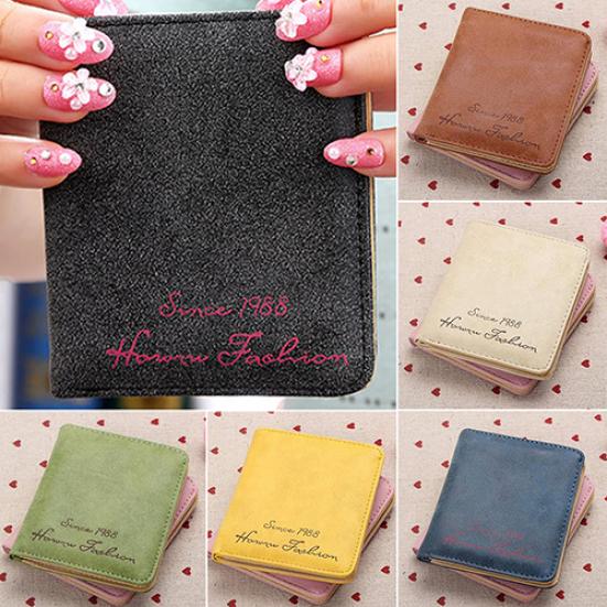 

Женский милый кошелек из искусственной кожи, кошелек для монет, клатч, держатель для карт, маленькая сумка