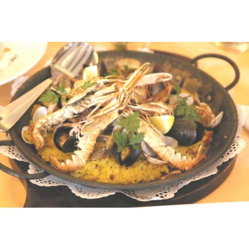 Nagao Paella Pan, Induction Compatible, Iron, Black Leather, 20cm, 913020, Made In Japan