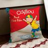 Anime CCaillou Cushion Cover Reversible Soft Durable Pillow Cover Home  Car MultiScene Use for Daily Comfort