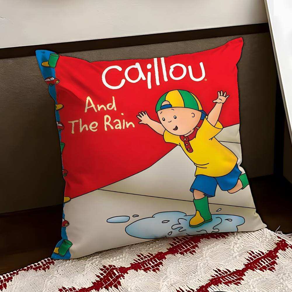 Anime CCaillou Cushion Cover Reversible Soft Durable Pillow Cover Home  Car MultiScene Use for Daily Comfort