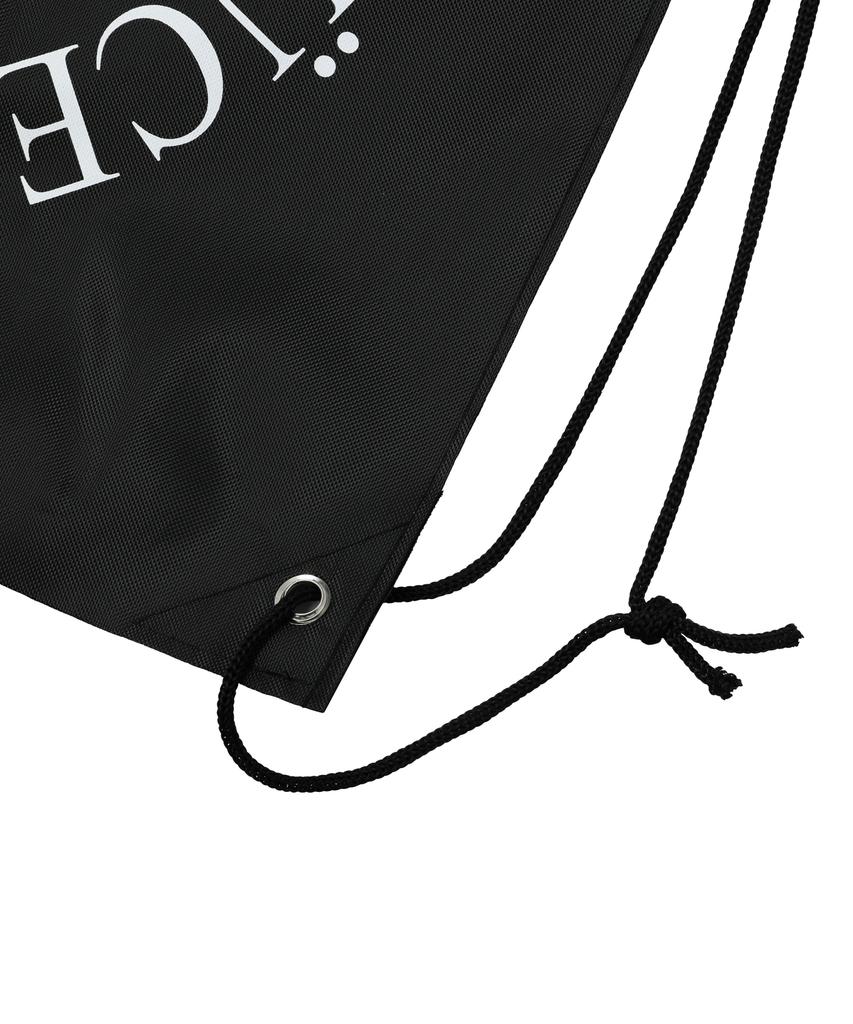 Mucent Round Logo String Gym Sack Bag (Unisex)