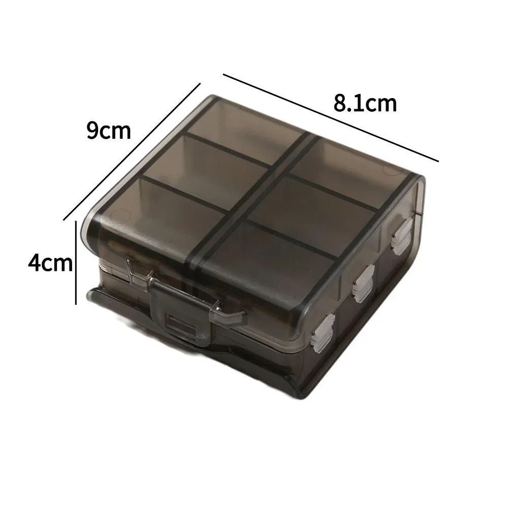 New Daily 12 Grids Portable Travel Premuim Pill Case Organizer Box Storage Container for Medicine Vitamin Supplement Fish Oils