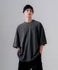 EZKATON 20S Pigment Short Sleeve T-Shirt Deep Gray Shst6770