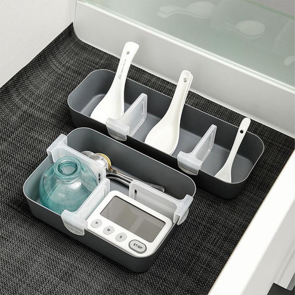10Pcs/Lot Refrigerator Storage Partition Board Retractable Plastic Divider Storage Splint Kitchen Bottle Can Shelf Organizer