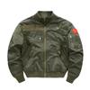 Autumn and Winter Air Force Pilot Single Jacket Men's Baseball Uniform Short Stand-up Collar Jacket