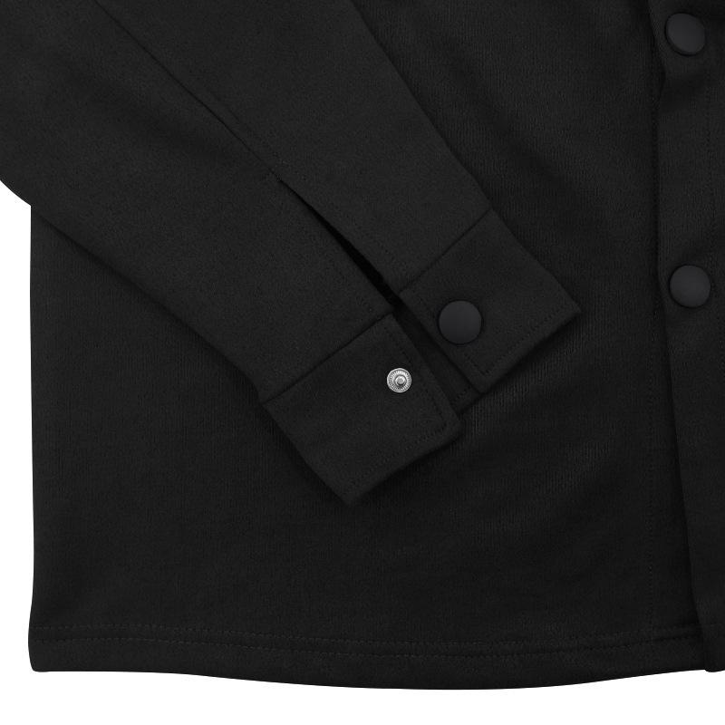 Men's Slim Fit Suede Jacket and Pants Set - Solid Color, Single-breasted, Autumn/Winter European Style.