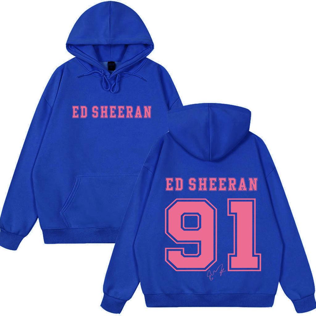 Ed Sheeran Loop Tour Australia 2026 Tour Print Hoodie Unisex Fashion clothing Pullover Casual Aesthetic Trend Sweatshirts