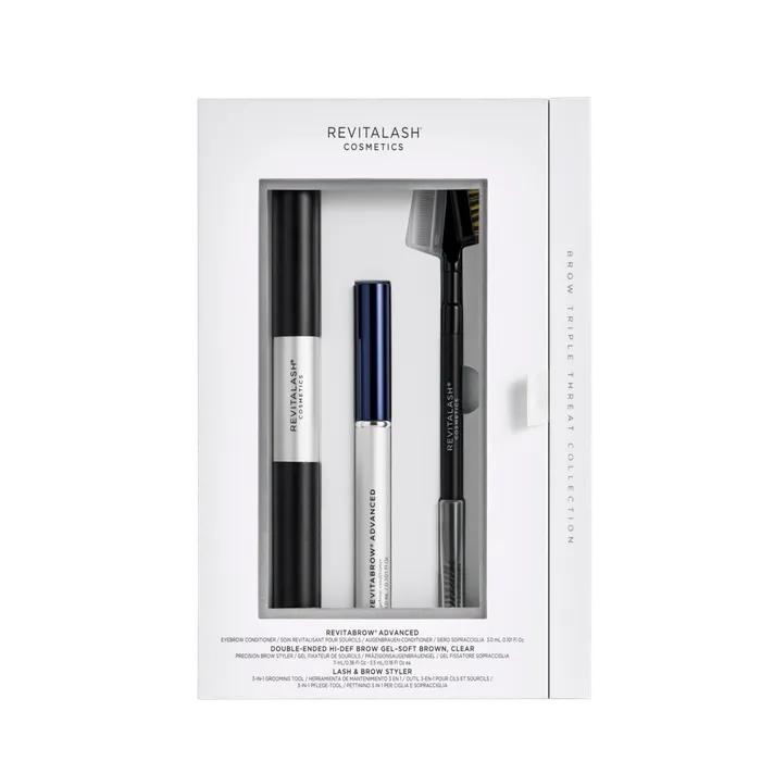 BROW TRIPLE THREAT SET Eyebrow Serum Set