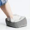 1Pc Gray Inflatable Footrest Pillow Pvc Foot Rest Air Pillow Cushion For Travel Office Home Leg Relaxing Feet Tools Under Desk