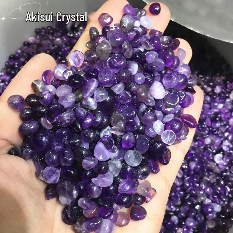 

Натуральний Преміальний Камінь Аметист для Очищення та Декорування Акваріумів та Квіткових Горщиків 9-12mm Amethyst