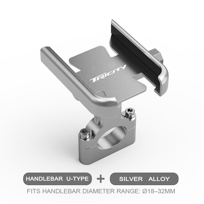 Alloy Motorcycle Cell Phone Support Bracket Mirror Mount Navigation Stand For Tricity 125 155 Tricity 300 Tricity125 Tricity155