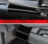 OKAYOHINN Black ABS Resin Instrument Panel Liner for Toyota Note Aura and Car Accessories 3-Piece E13, FE13, E-Power, (NE-ZKB)