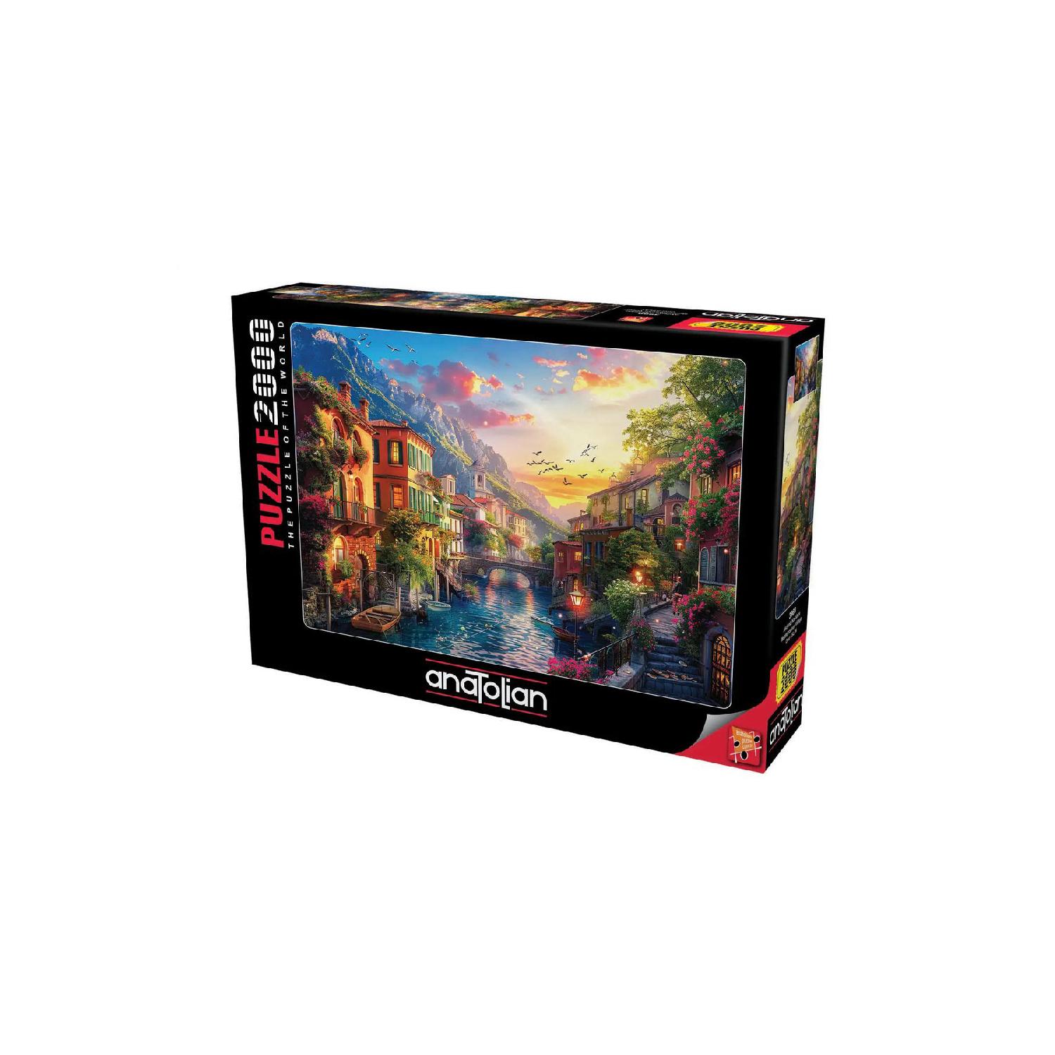 

2000 Part Puzzle / Mediterranean Town - Code: 3969