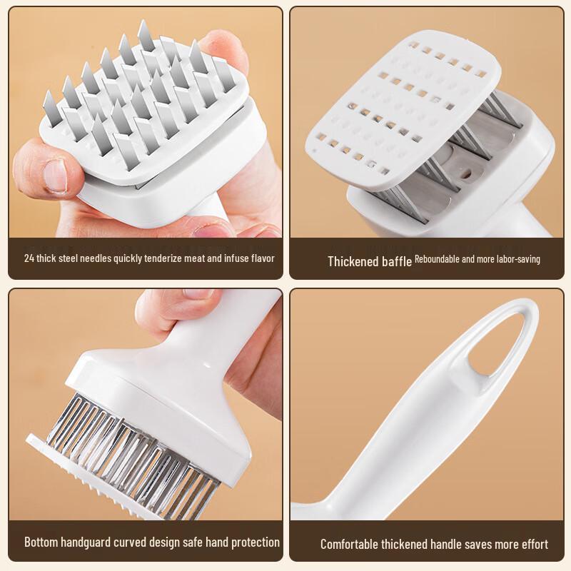 Changbaosen Stainless Steel Automatic Rebound Meat Tenderizer