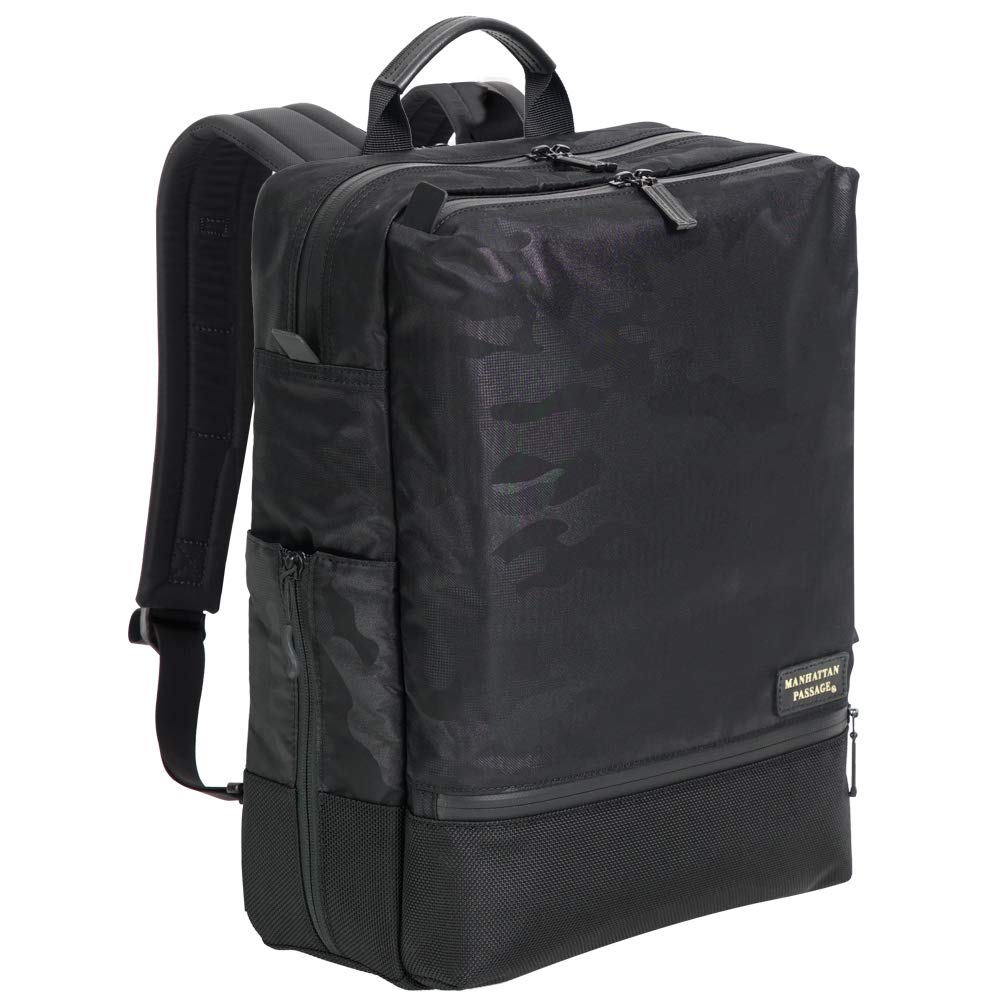 

5516BK [Manhattan Passage] Backpack-M “Est Camouflage” (Black) чорний