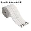 1PC 2.3m/90.55inch Wall Trim Line Self Adhesive Skirting Border Waterproof Baseboard Wallpaper Sticker For Living Room Home Deco
