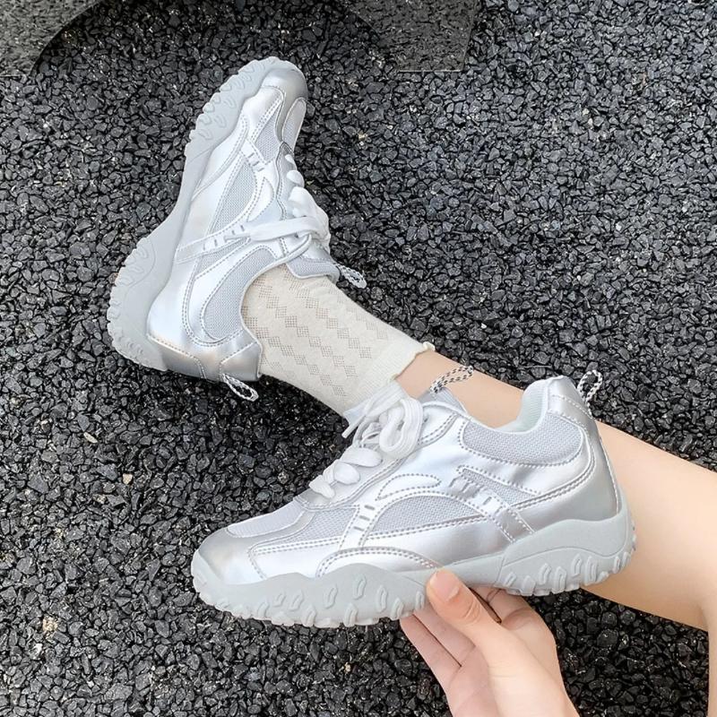 Women  Summer Platform Height Increase 7Cm Luxury Sports Shoes For Women Fashion Tennis Breathable Women'S Shoes