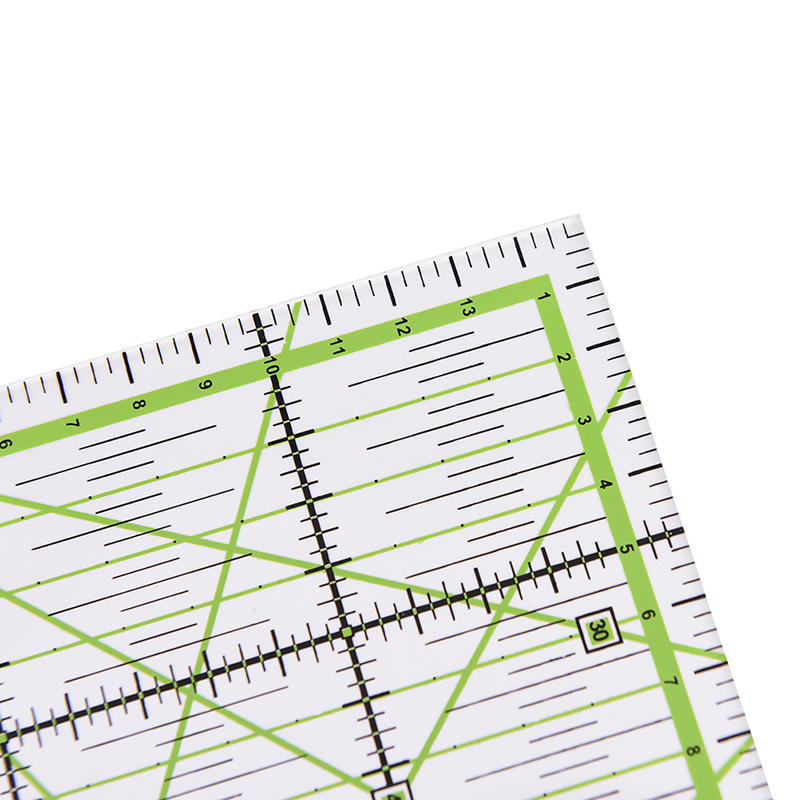 15*15Cm Transparent Quilting Sewing Patchwork Ruler Cutting Tool Tailor Diy