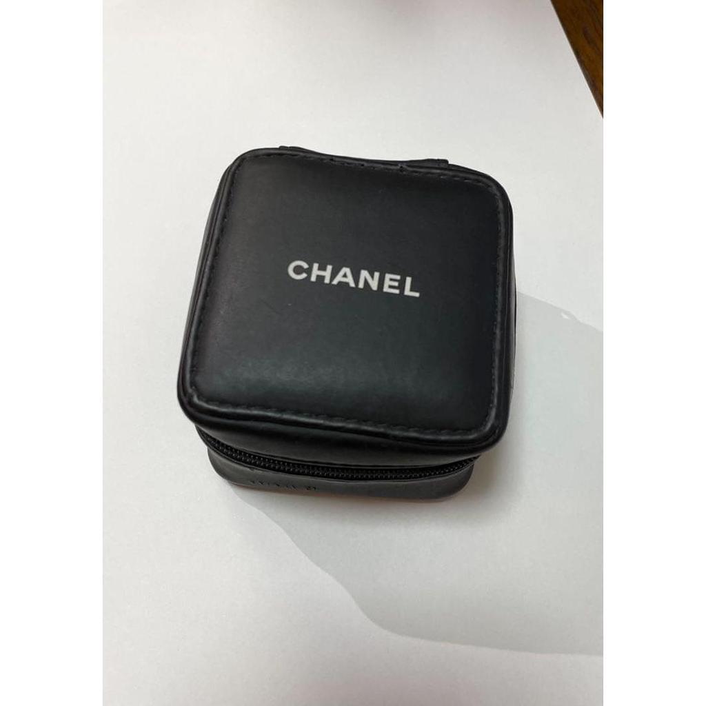 Used CHANEL CHANEL watch case watch case travel case black