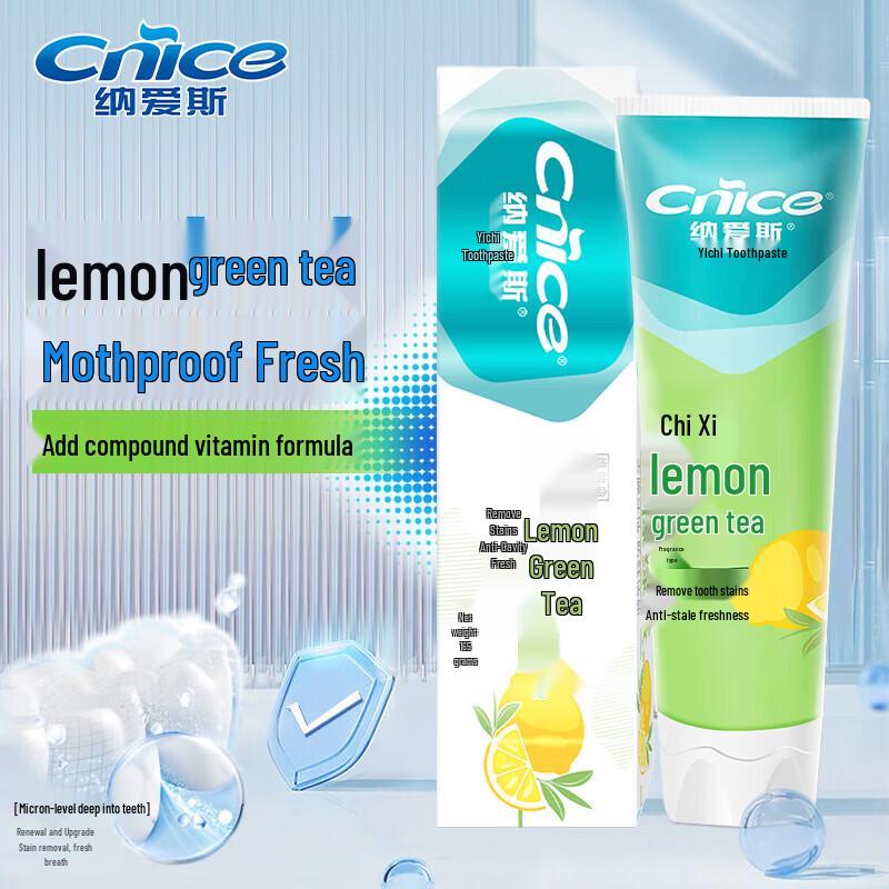 NICE Gum Protection & Whitening Toothpaste - Lemon Green Tea