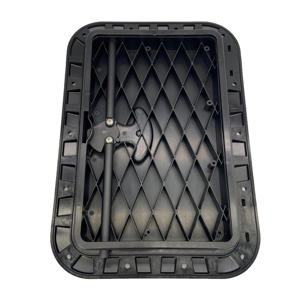Square Marine Hatches Pull Out Handle IP67 Waterproof Design ABS Deck Cover Suitable For Boats Canoes Kayaks Watercrafts