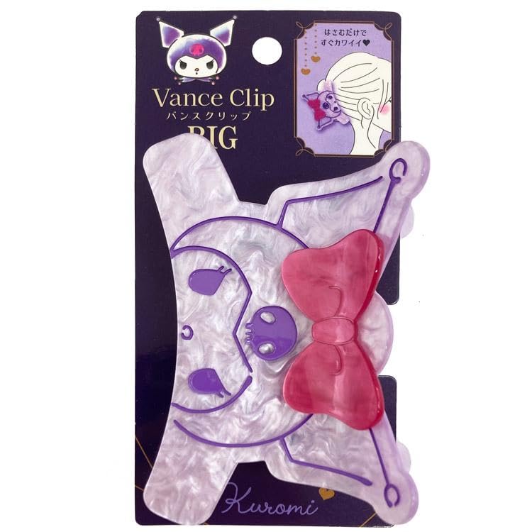 Morimoto Sangyo BANG Clip BIG Sanrio Chrome x x D6cm RM-8250 H7.6 W10.6