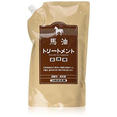 Azuma Shoji horse oil treatment refill eco pack 1000g