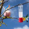 4Pcs Vogel Feeder Schräge Auslauf Design Vogel Fütterung Garten Dekoration Transparente Outdoor Humming Vogel Feeder Heimgebrauch