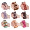 Strong Adhesive Nail Strips Polish Film Decals Stick On Art Decals Without LED Lamps Curing Stylish and Long Lasting