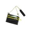 Converse Color Block Zipper Closure Polyester Shoulder Crossbody Bag Unisex bags Black Yellow 10019911-001