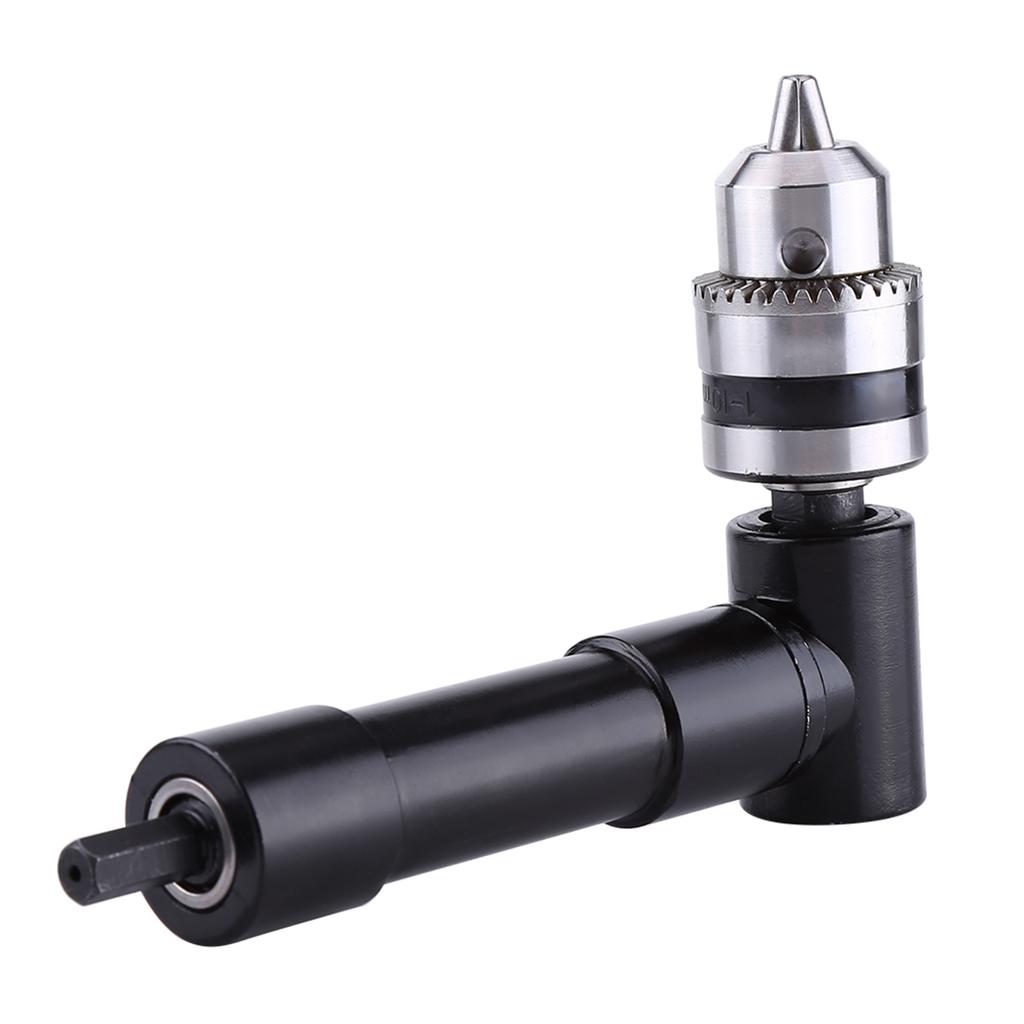 Right Angle 8mm Hex Shank Drill Adapter 90 Degrees Attachment Extension Drilling Tool