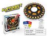 Wild Word Spin: 24-Key Fast-Paced Family Board Game & Puzzle for Kids