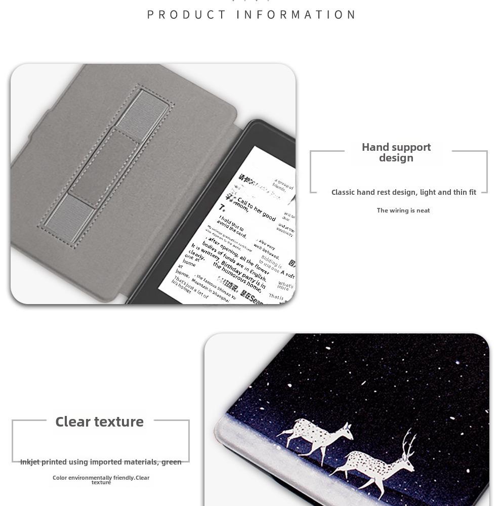 "Multicolor Kindle 2024 Protective Leather Cover for 11th Gen E-Reader"