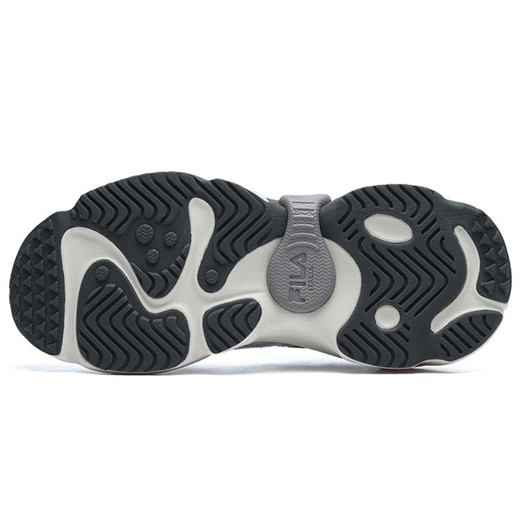 FILA Fusion Raccoon Fabric Synthetic Leather TPU Versatile Sports Comfortable Shock Absorbing Wear Resistant Low Top Casual Shoes T12W227303FWN