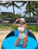 Women's High Waist Plus Size Boyleg Swim Shorts - Anti-Embarrassment Triangle Bikini Briefs
