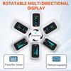Fingertip Pulse Oximeter OLED Display SpO2 Blood Oxygen and Pulse Rate Monitor Portable Battery Powered