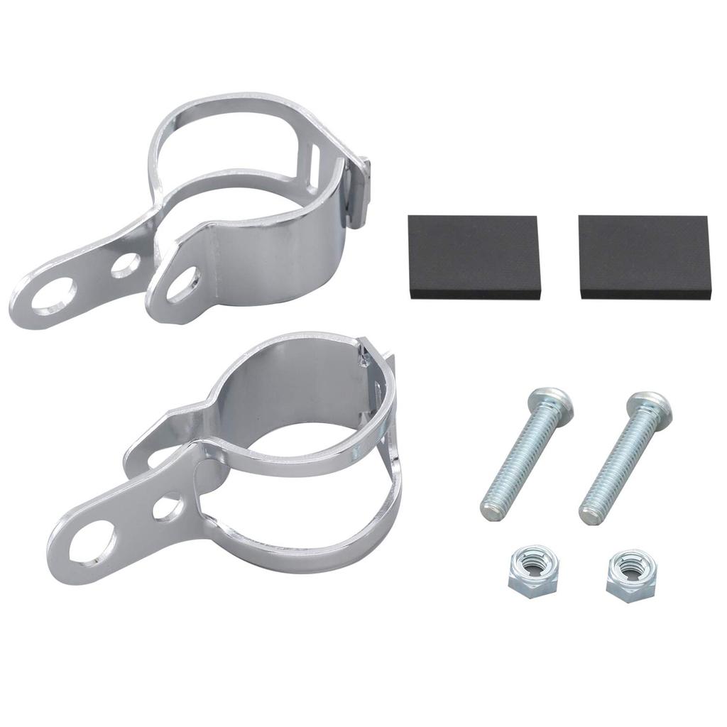 Daytona 68073 Motorcycle Turn Signal Mount Fork Clamp 1.2 - 1.5 inches (30 -