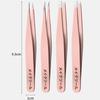 NEW 4Piece Set Professional Tweezers Set Perfect For Eyebrow Hair Removal Splinter Very Effortless and Relaxed to Remove
