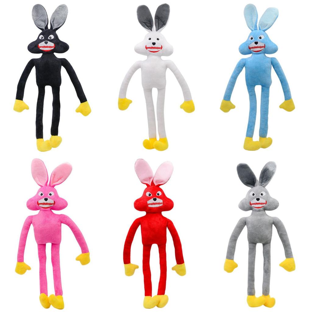 Poppy Playtime Bunny Plush Toy Soft Cushion Pillow Plushie Room Decor Kids Gifts