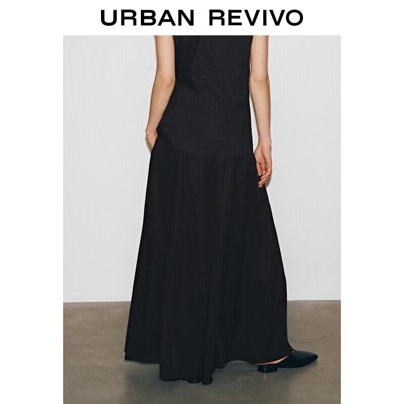 UR 2026 Summer Women's Chic Loose Elastic Skirt Pants