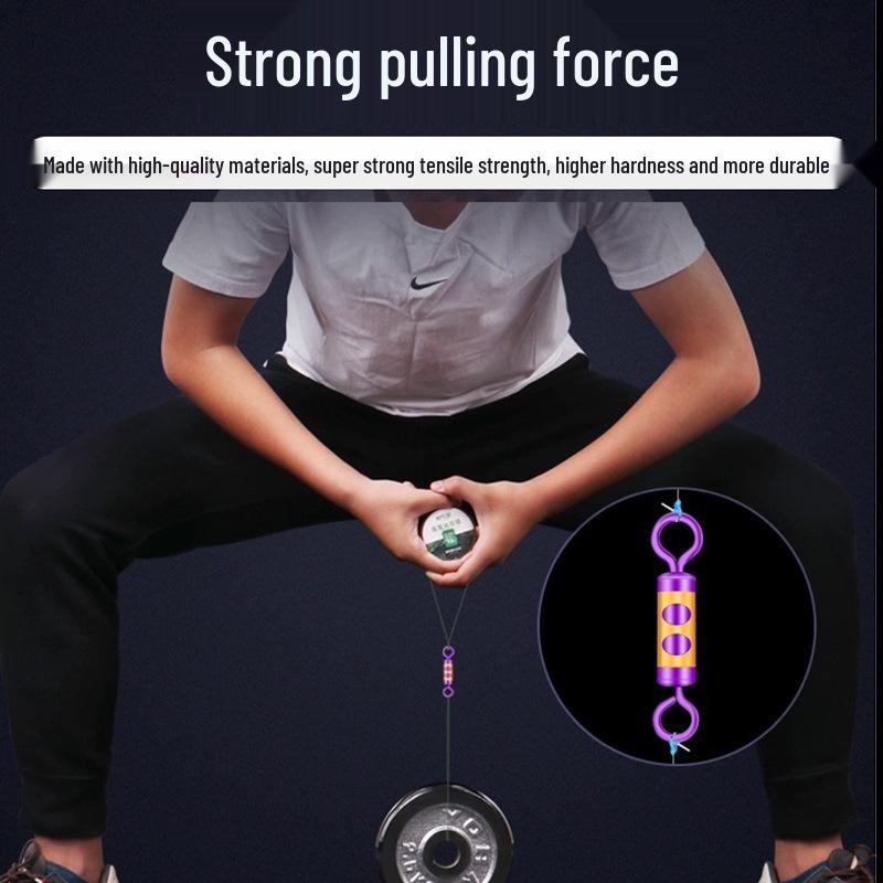 Anti-Tangle Silicone Leader Clip & Connector - Force-Relieving Fishing Tackle Accessory