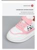 2025 Autumn Girls' White Skate Shoes: Versatile, Non-slip, Casual Running Sneakers